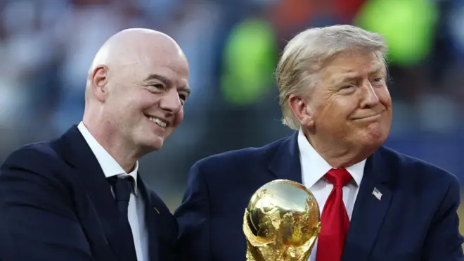 Инфантино и Трамп