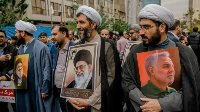 راهپیمایی حکومتی در تهران