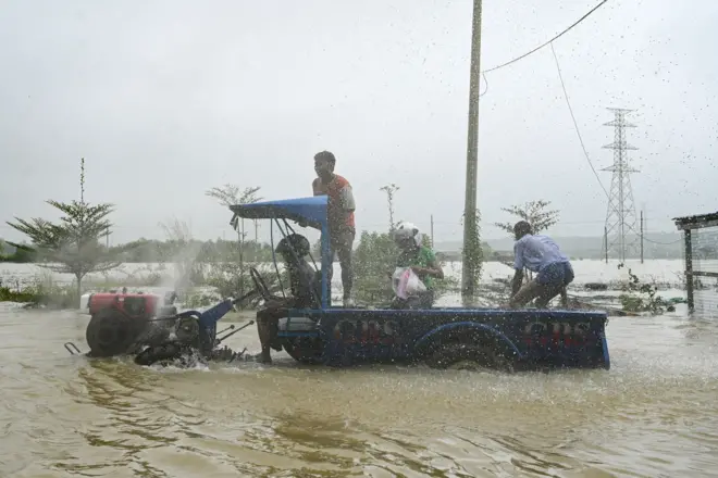ပဲခူးတိုင်းအတွင်း ရေဘေးကြုံရတဲ့ အခြေအနေ