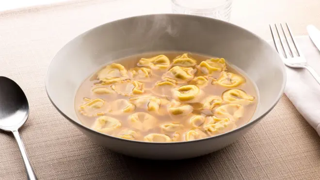 肉汤意大利饺(tortellini in brodo)