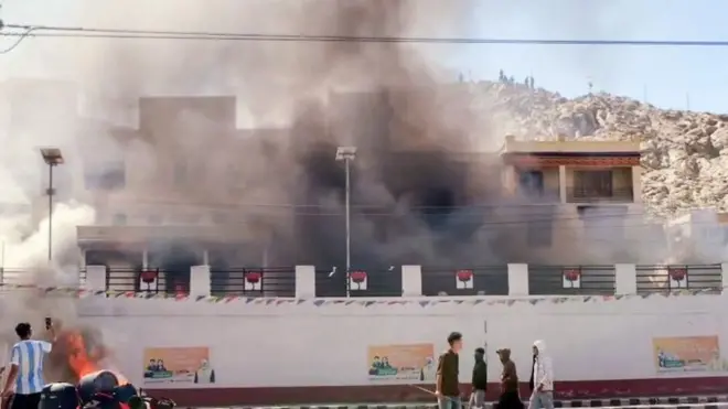 లద్దాఖ్, లేహ్, సోనమ్ వాంగ్‌చుక్, హింసాత్మక ప్రదర్శనలు, జమ్మూ కశ్మీర్