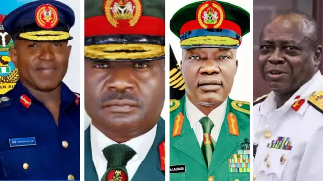 Sababbin hafsoshin sojin Najeriya