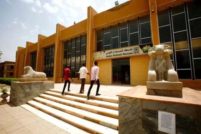 مدخل متحف السودان القومي