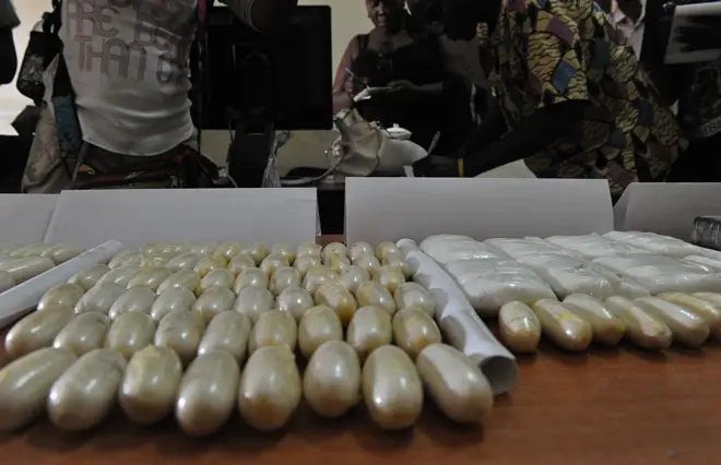 De la cocaïne saisie