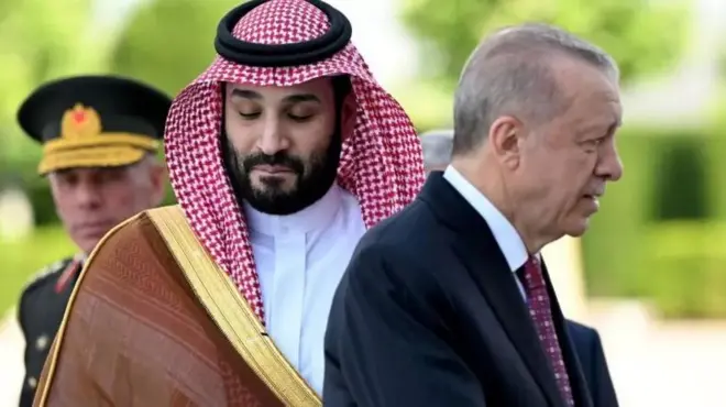 اردوغآن اور محمد بن سلمان