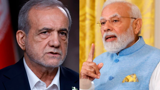 मोदी और पेजेश्कियान 