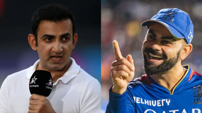 गौतम गंभीर और विराट कोहली 