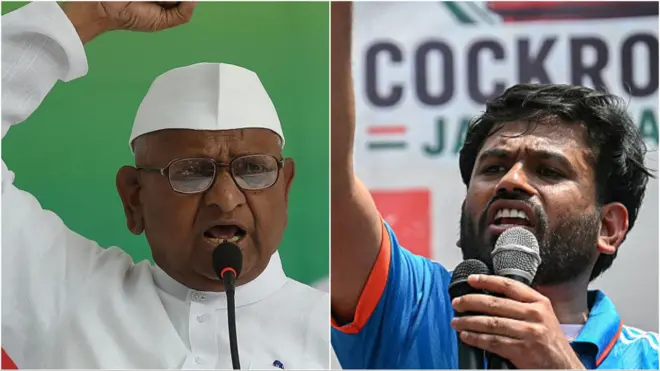 कॉक्रोच जनता पार्टीचं आंदोलन हा अण्णा आंदोलनाचा 'भाग 2' आहे का?