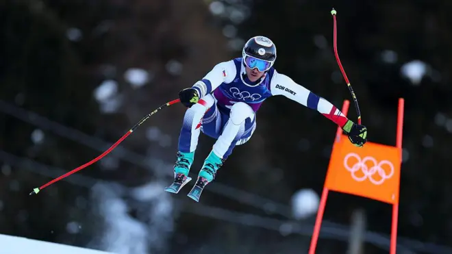 Чешский горнолыжник Ян Забыстран