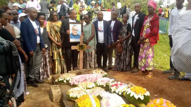 Umhango wo gushyingura John Williams Ntwali