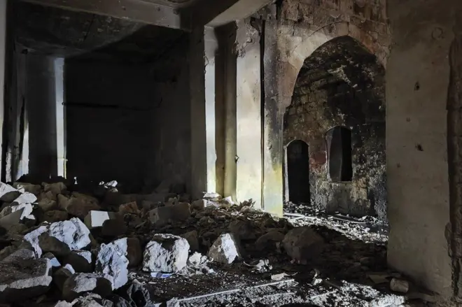 تفجير انتحاري في مدينة حلب يسفر عن مقتل وإصابة عناصر من قوات الأمن السورية