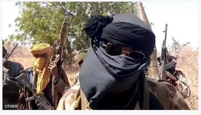 Aworan to n ṣafihan ikọ ajinigbe kan