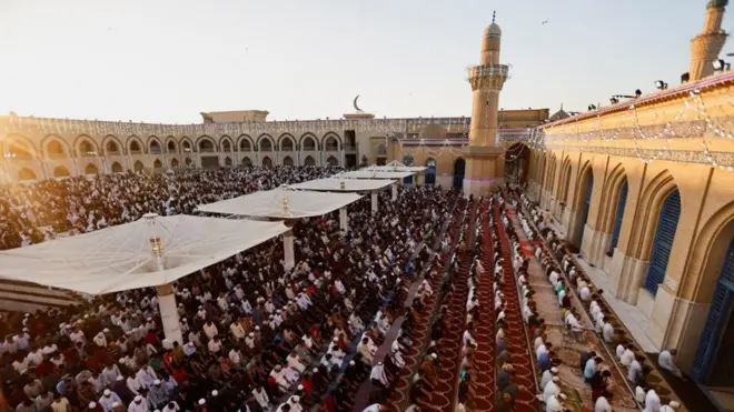 Kabaja ayyaana Iidaa Iraaq magaalaa Baagdaad keessatti