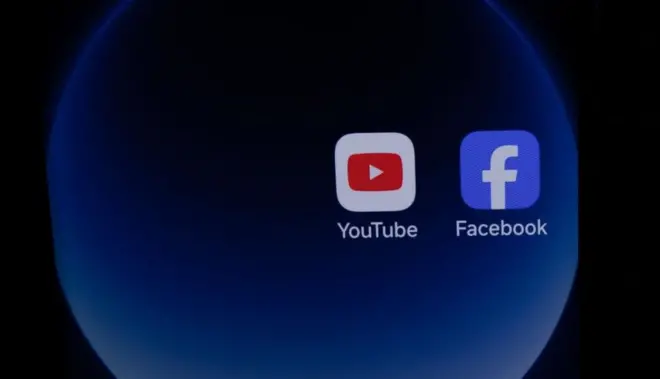 Logon facebook da Youtube