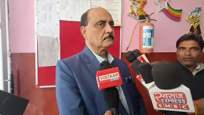 सीहोर ज़िला शिक्षा अधिकारी संजय तोमर 