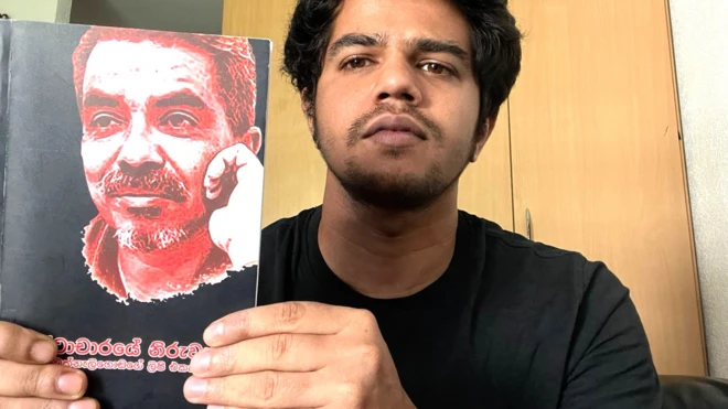 شاب سريلانكي يتحدث عن والده الصحفي المفقود