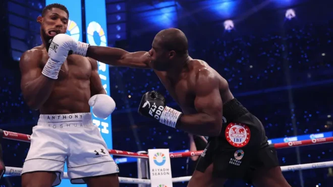 Daniel Dubois beat Anthony Joshua