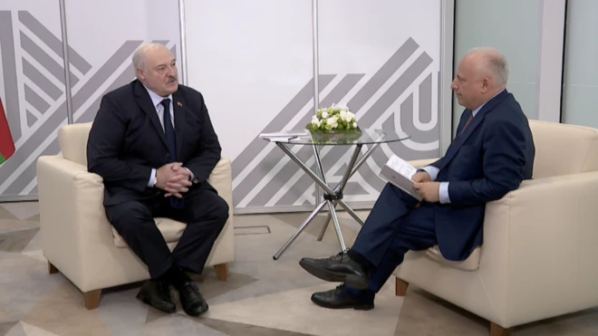 Alexander Lukashenko na Steve Rosenberg