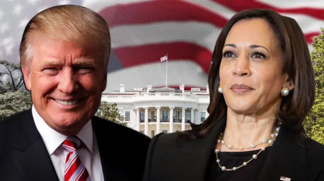 ඩොනල්ඩ් ට්‍රම්ප්ගේ සහ කමලා හැරිස්ගේ විදේශ ප්‍රතිපත්ති