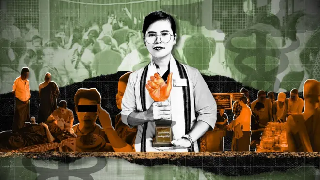 ဒေါ်ခင်စန်းရီဟာ မကျန်းမာတဲ့ပြည်သူလူထုက ချစ်ခင်အားကိုးကြတဲ့ တိုင်းရင်းဆေးသမားတော်တစ်ဦးအဖြစ် လူမှုကွန်ရက်မှာ သူ့ရဲ့ ပုံရိပ်ကို တည်ဆောက်ထားသူ ဖြစ်ပါတယ်။