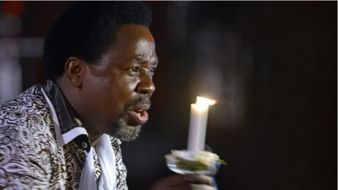 Pendeta asal Nigeria, TB Joshua, merupakan pendiri salah satu jaringan gereja evangelis terbesar dunia, Gereja Sinagoga Semua Bangsa.