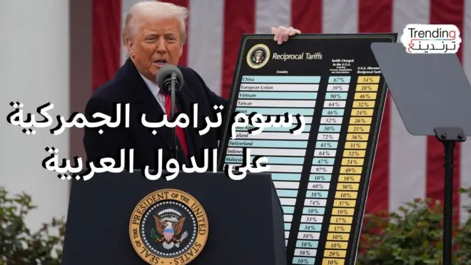 تعريفات ترامب الجمركية.. ما تأثيراتها وما نصيب العالم العربي منها؟