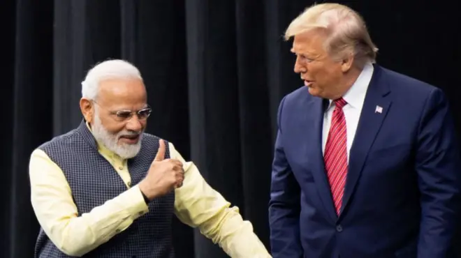 नरेंद्र मोदी और डोनाल्ड ट्रंप
