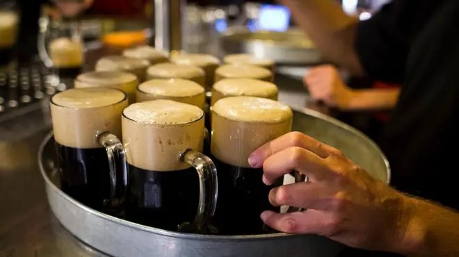 Пивная в Праге