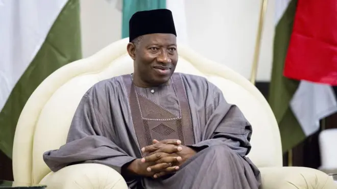 Foto of ex-president Goodluck Jonathan 