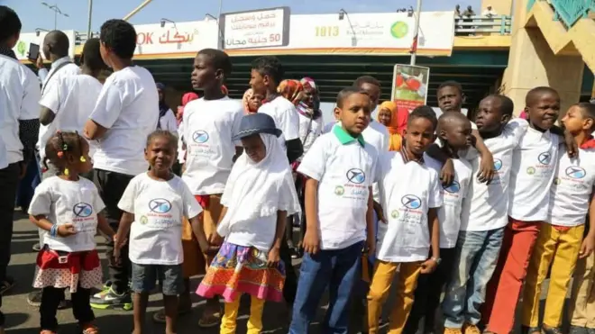 أطفال من السودان