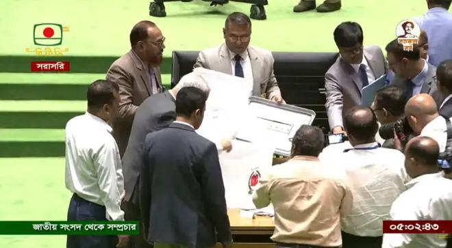 রাষ্ট্রপতি নির্বাচনের ভোট গণনা 