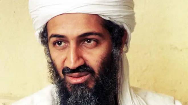 Retrato de Osama Bin Laden
