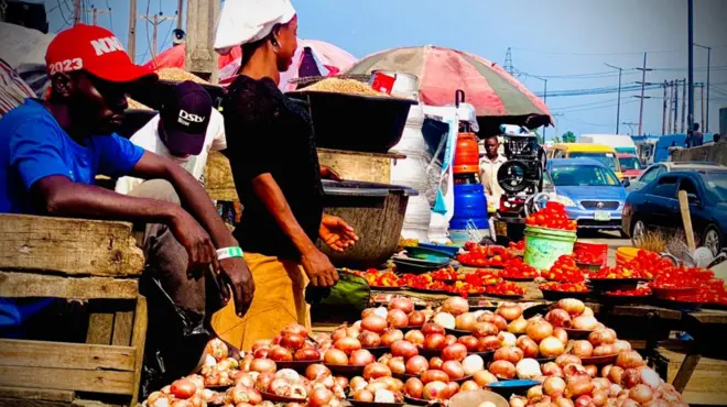 Traders for one lagos market