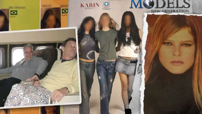 Revista com modelos que participaram do concurso