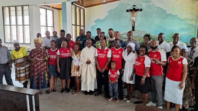 ኬንያውያን የአርሰናል ደጋፊዎች 