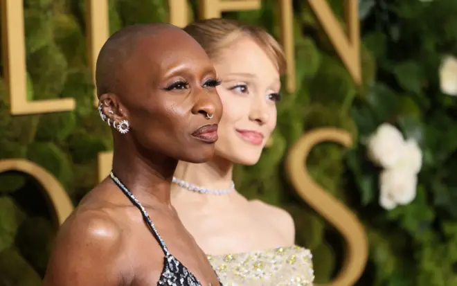 Wicked filminin iki oyuncusu Cynthia Erivo ve Ariana Grande