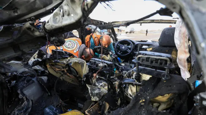 خودروی هدف قرار گرفته شده