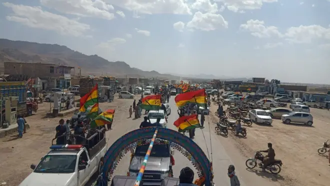 بلوچستان نیشنل پارٹی کا جلسہ