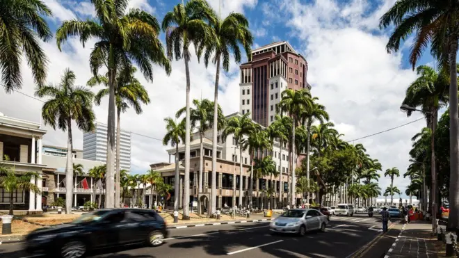 የሞሪሺየስ ዋና ከተማ ፖርት ሉዊስ 