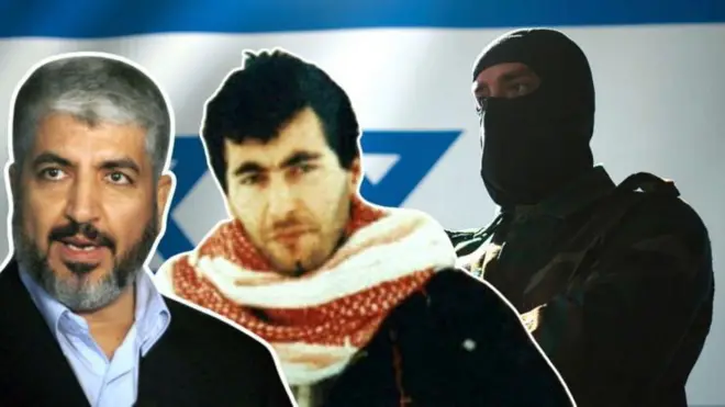 Pemimpin Hamas Khaled Meshal dan Yahya Ayyash