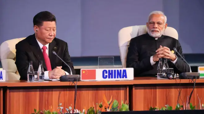 चीन-मोदी