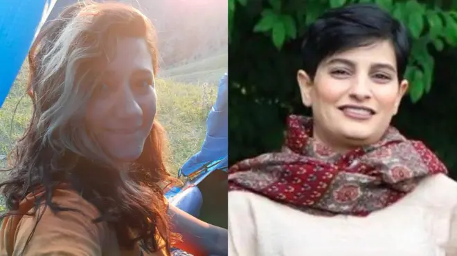 الهه محمدی و نیلوفر حامدی