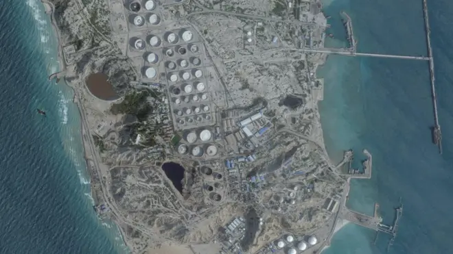 ဖေဖော်ဝါရီ ၂၅ ရက်ကတွေ့ရတဲ့ ခါးကျွန်းရဲ့ ဂြိုလ်တုဓာတ်ပုံ