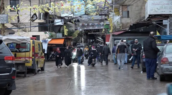 مخيم برج البراجنة في بيروت