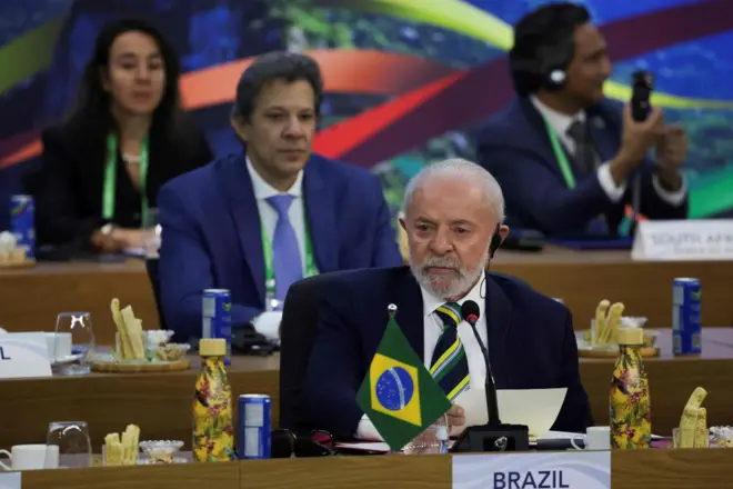 Lula discursa no G20