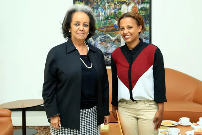 አዲስ አእምሮ ከክብርት ፕሬዝዳንት ሳሕለወርቅ ጋር