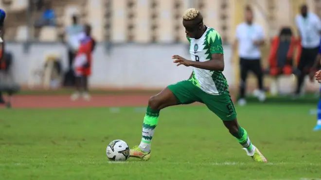 Super Eagles striker Victor Osimhen