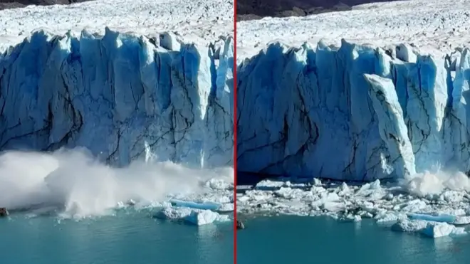 Blok leda veličine zgrade od 20 spratova otpao sa glečera