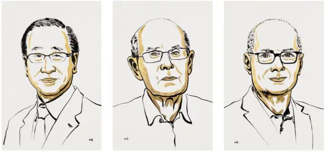 Susumu Kitagawa, Richard Robson e Omar M. Yaghi