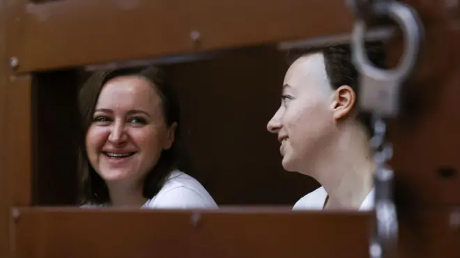 Светлана Петрийчук и Евгения Беркович